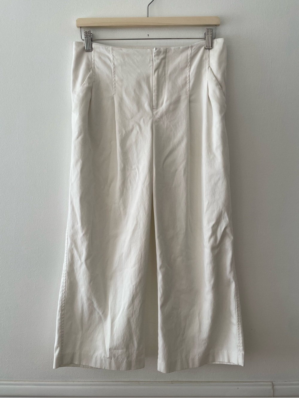 OAT New York Mid Rise Wide Leg Cropped Pants Size 12/31